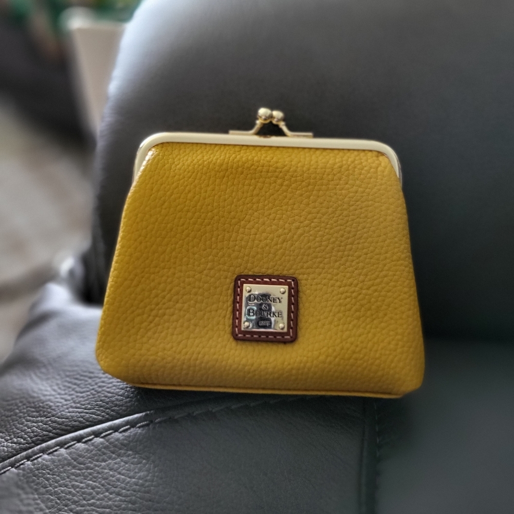 Pebble Grain Large Frame Purse - Picture 1 of 5